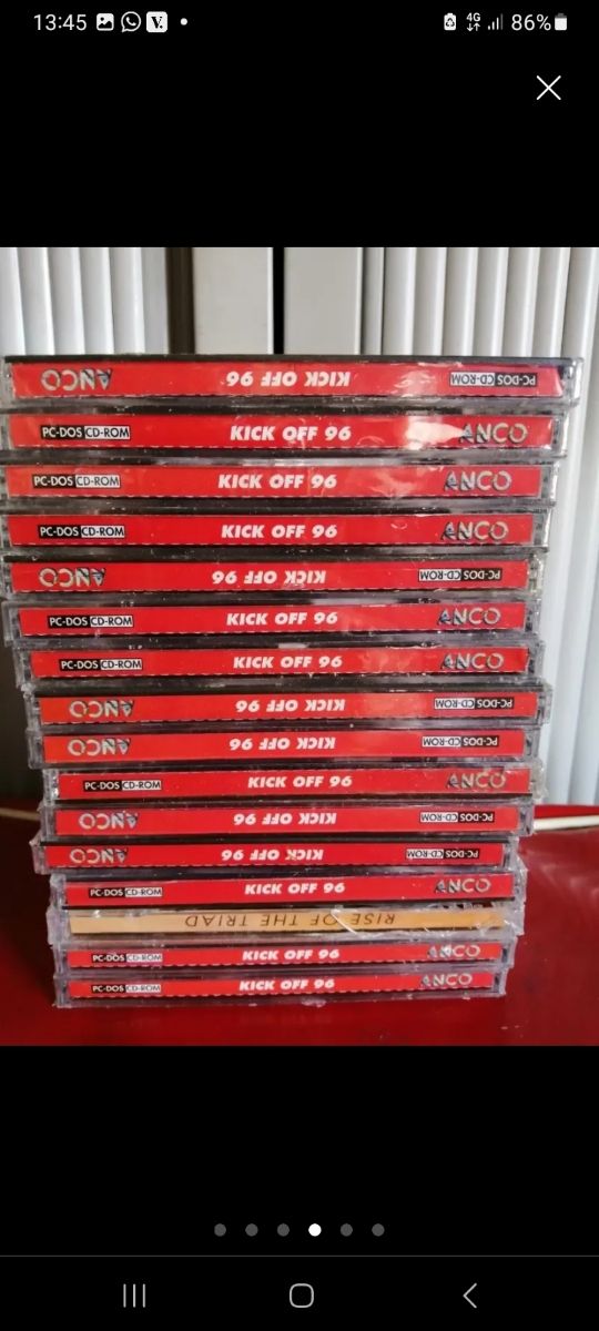 15 Kick OFF 96 giochi 