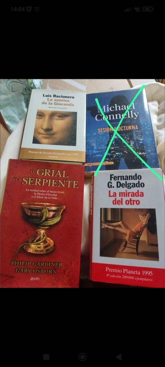 Lote 3 libros