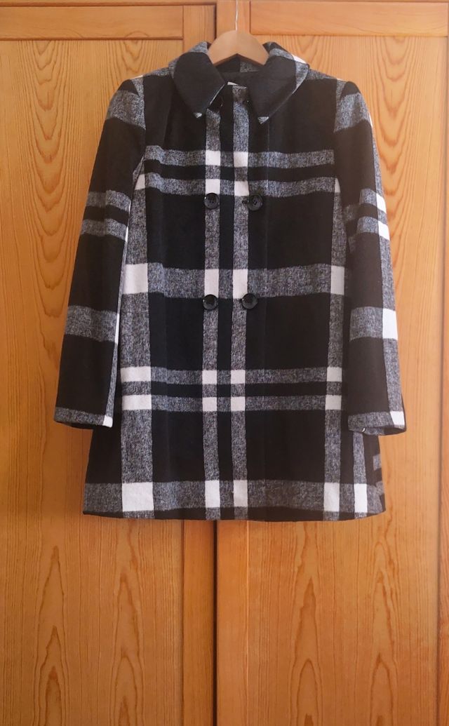 Abrigo cuadros Sfera S