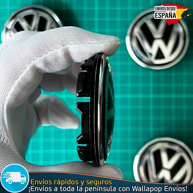 X4 Tapacubos Volkswagen 55mm TapaBuje 6C0601171