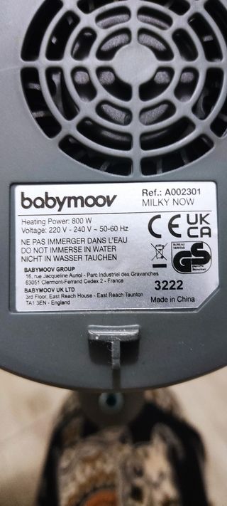 Calienta biberones Babymoov