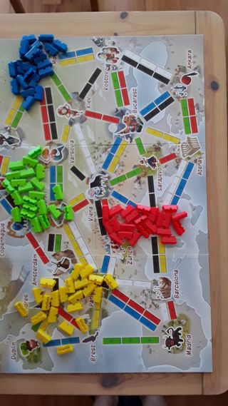 Aventureros al tren, El primer viaje