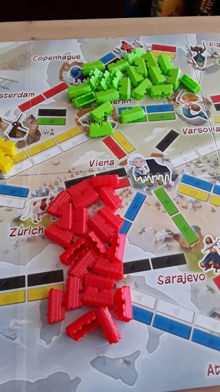 Aventureros al tren, El primer viaje