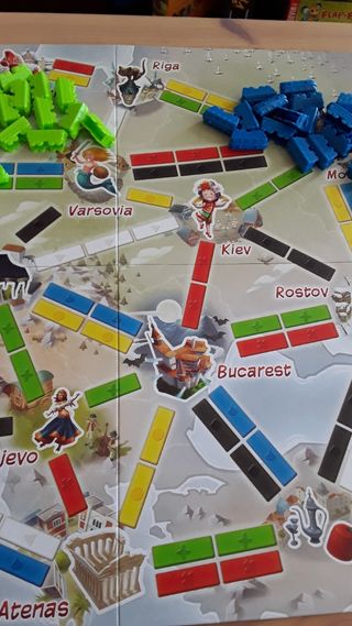 Aventureros al tren, El primer viaje