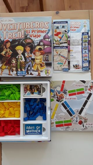 Aventureros al tren, El primer viaje