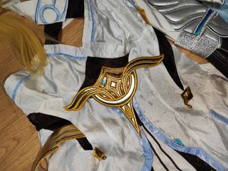 cosplay lumine traveller genshin impact