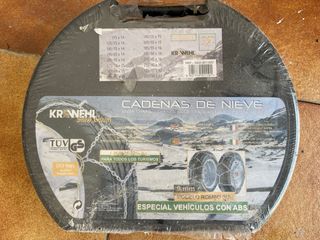 Cadenas de nieve  sin usar.