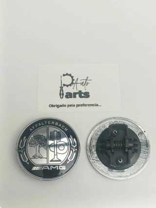Emblema para o capô Mercedes AMG AFFALTERBACH 57mm