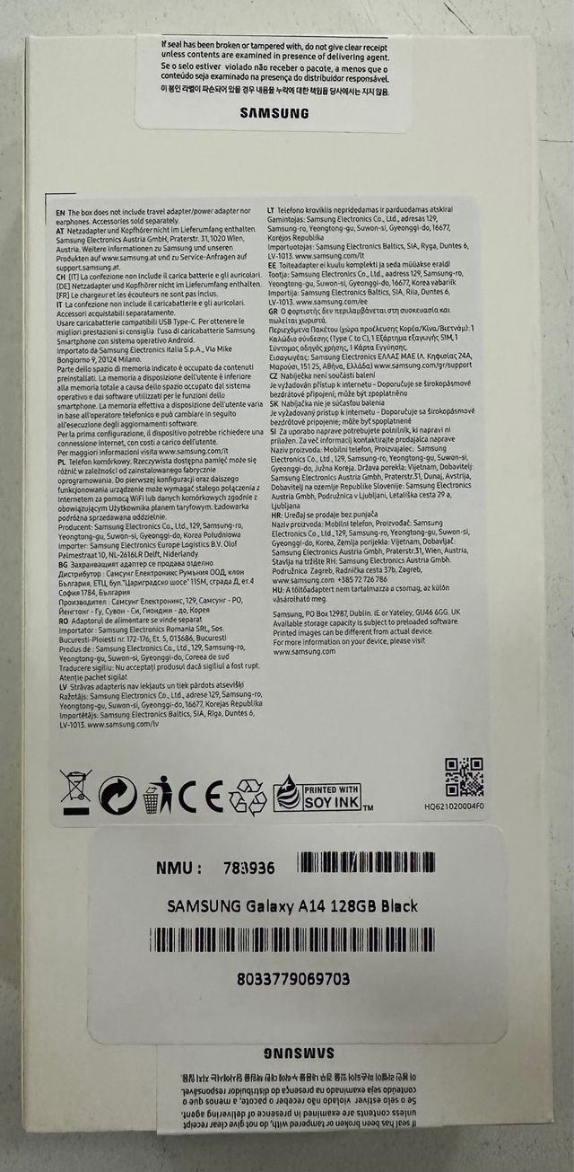 Samsung Galaxy A14 128gb nuovo di zecca,