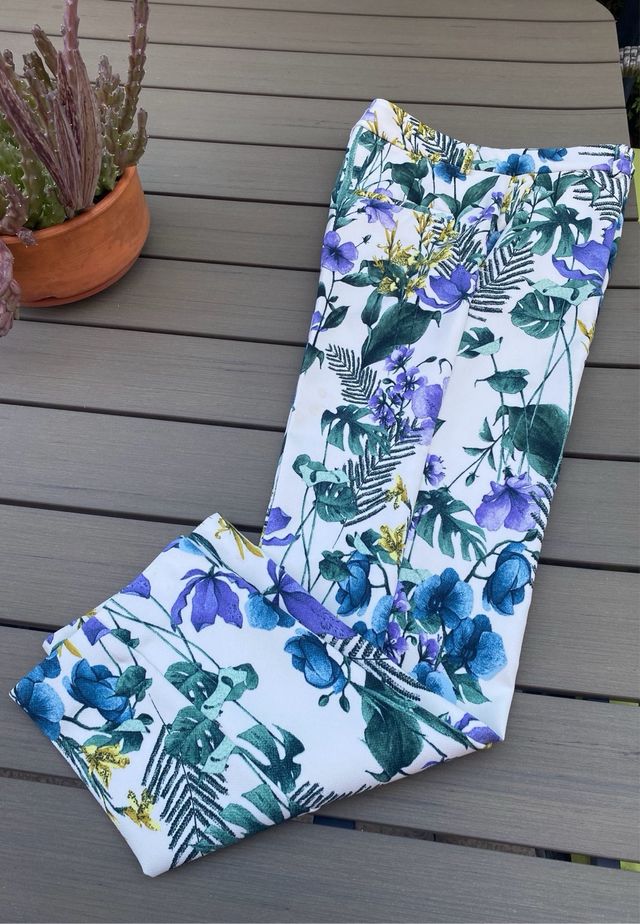 Pantalón estampado T-36 Mango 