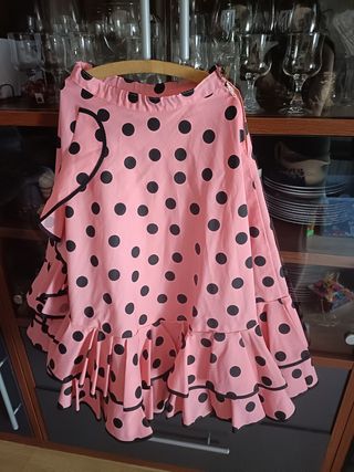 Falda de flamenca