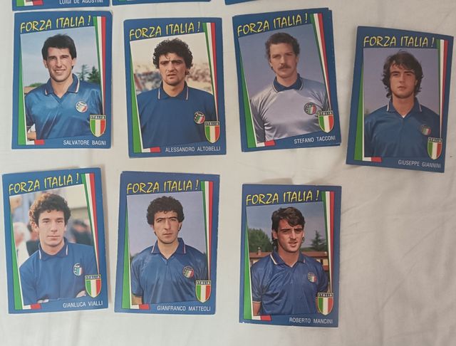 Cartoline panini nazionale 86