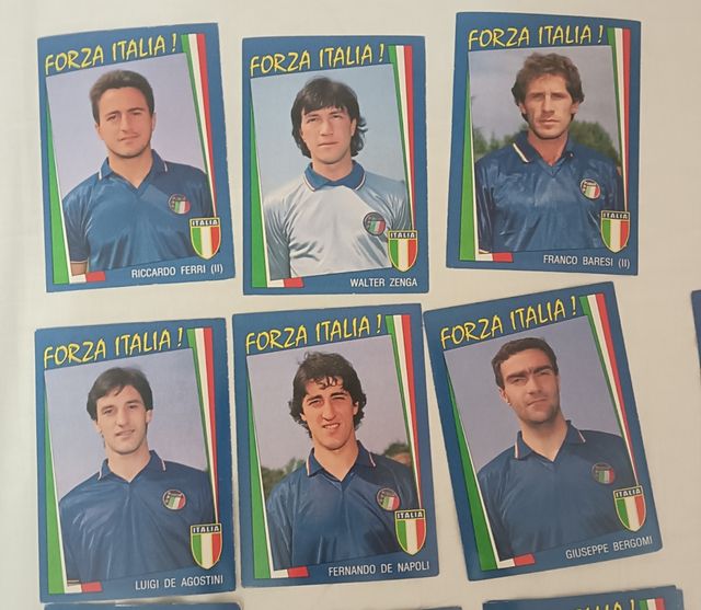 Cartoline panini nazionale 86