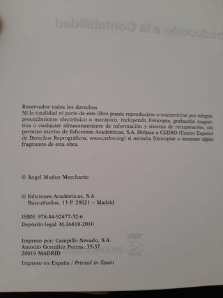 Libro INTRODUCCIÓN A LA CONTABILIDAD