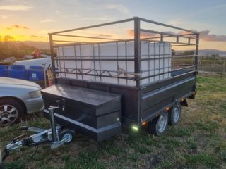 Remolque doble eje para 1.300 kilos