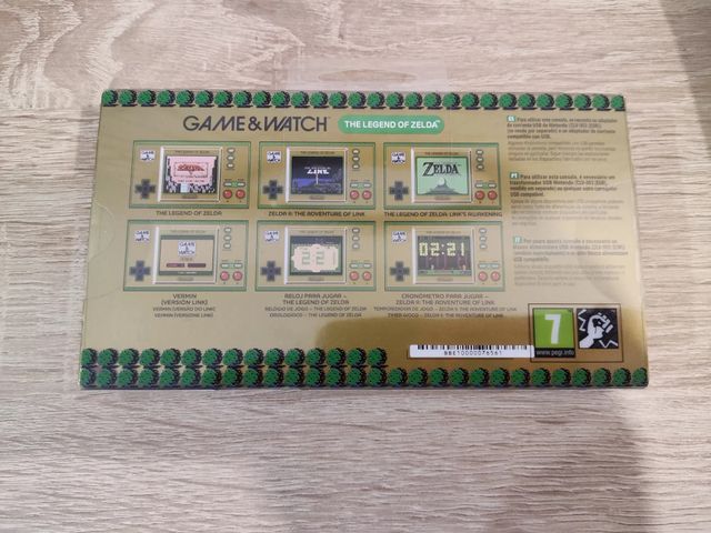 Jogo e Relógio: The Legend of Zelda (Caixa Original)