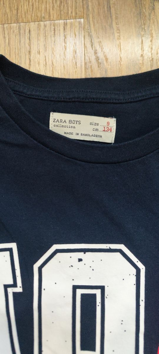 Camiseta Zara talla 9.