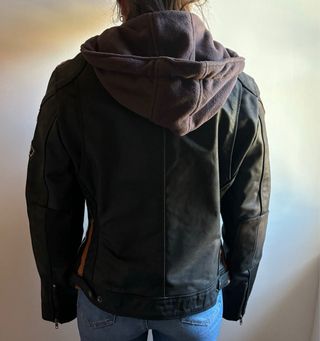 chaqueta moto mujer de cuero Urban talla L