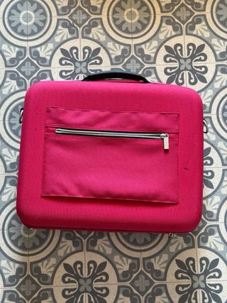 Maletín ordenador fucsia Ikea