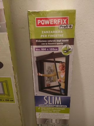 Mosquitera de aluminio para ventana 