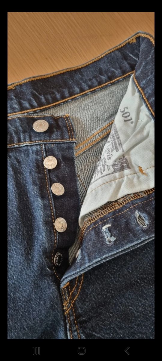 Levi's 501 shorts