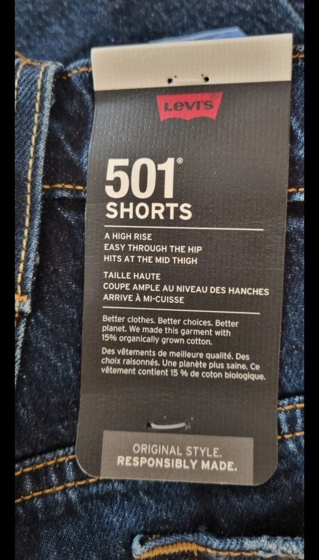 Levi's 501 shorts