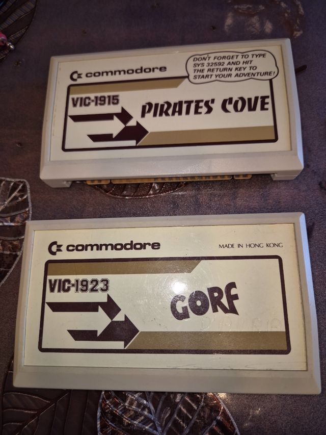 2 giochi per Commodore Vic 20