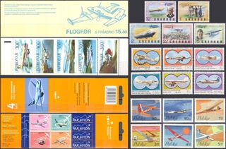 +500 SELLOS TEMA "AVIACIÓN", VARIOS PAISES (2/2)