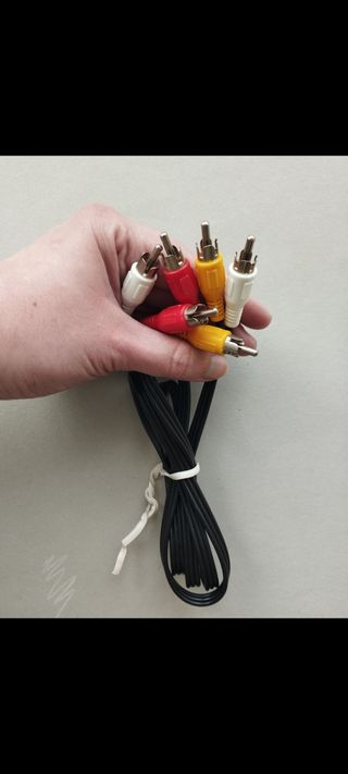 Cable triple salida RCA macho-macho