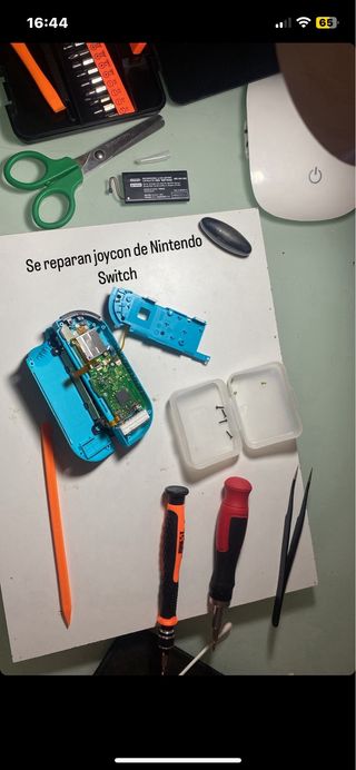 Reparacion de joycon de nintendo switch