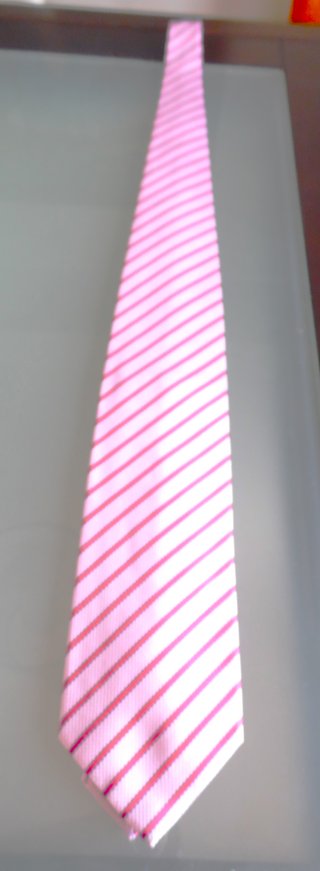 Only Blu Cravatta Pura Seta Made in Italy Rosa Reg