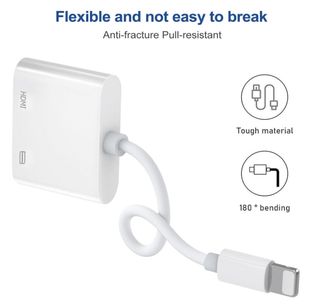 Adaptador Lightning a HDMI Digital AV para iPhone,