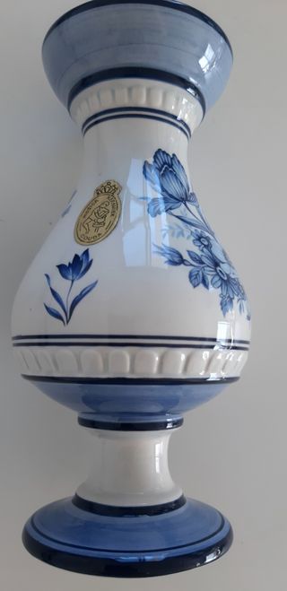 Jarrón cerámica Delft Holanda