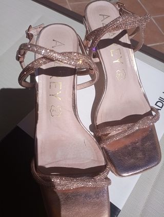 Zapatos tacón fiesta