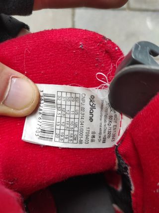 Patines de linea niño talla 29/32