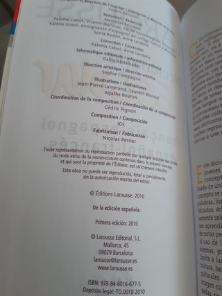 Diccionario LAROUSSSE Français-espagnol 