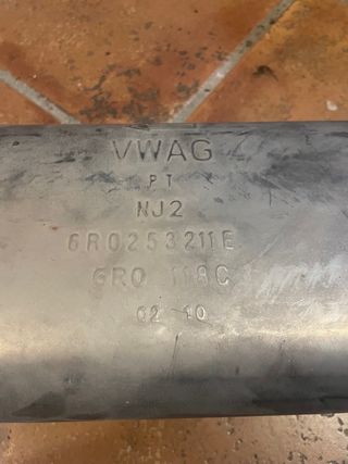 Downpipe y escape seat ibiza cupra bocanegra