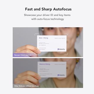 Webcam 4k con Autofocus y Doble Micrófono