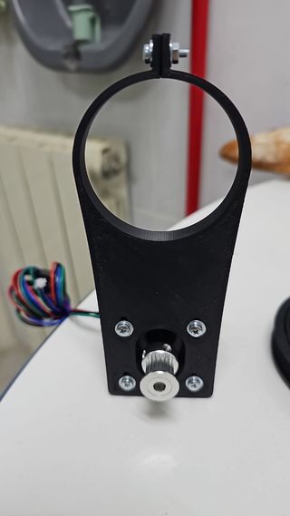 Rotador campo astrofotografia telescopio