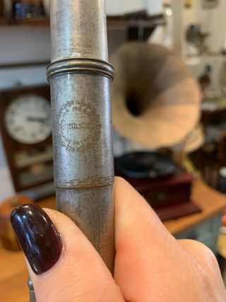 Flauto traverso in ottone anni 40