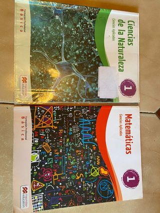 Libros 1° y 2° ESO
1° FP Informática 