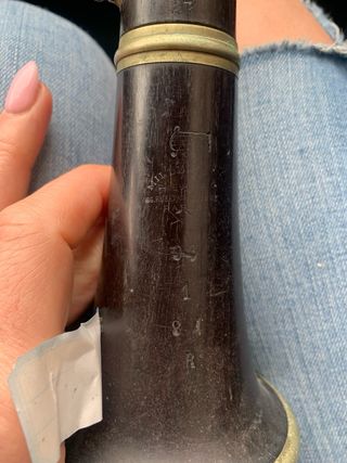 Antico clarinetto Francese primi 900