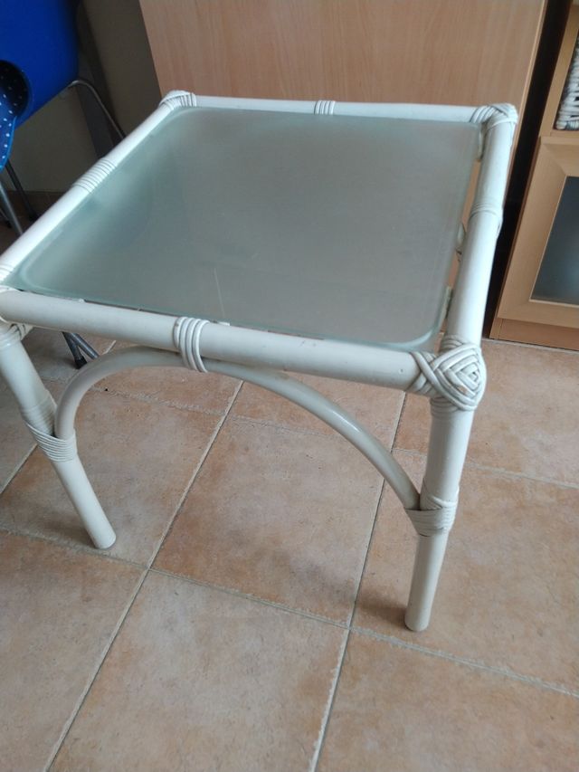Mesa de bambú
