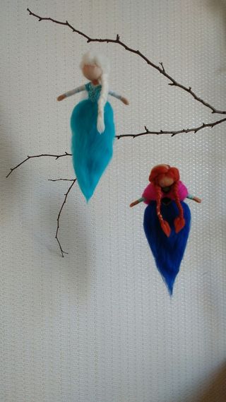 Figure Disney Frozen fatte a mano