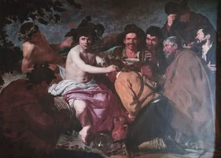 Cuadro sobre lienzo - El triunfo de Baco