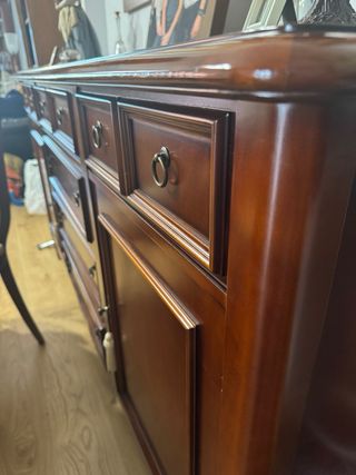 Aparador en madera de cerezo maciza