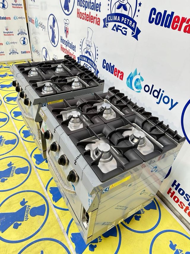 COCINA DE 4 FOGONES CON HORNO IVA INCL