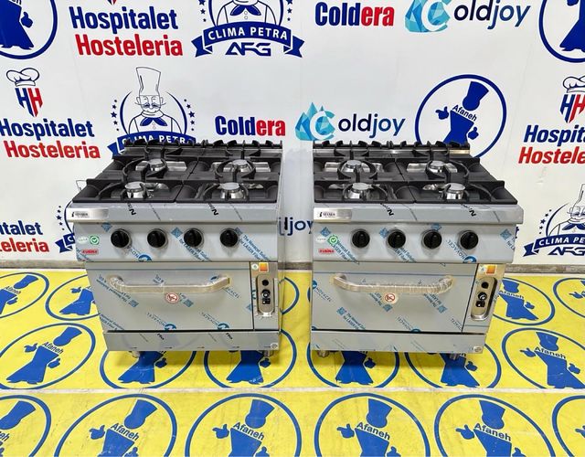 COCINA DE 4 FOGONES CON HORNO IVA INCL