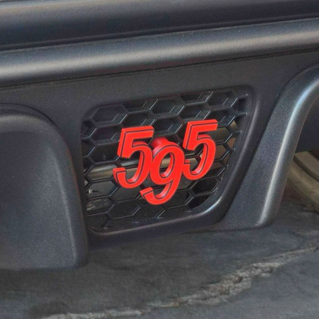 Abarth 595 Emblema 3D Logo Difusor Trasero
