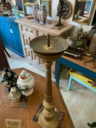 Candeliere in ottone primi 900